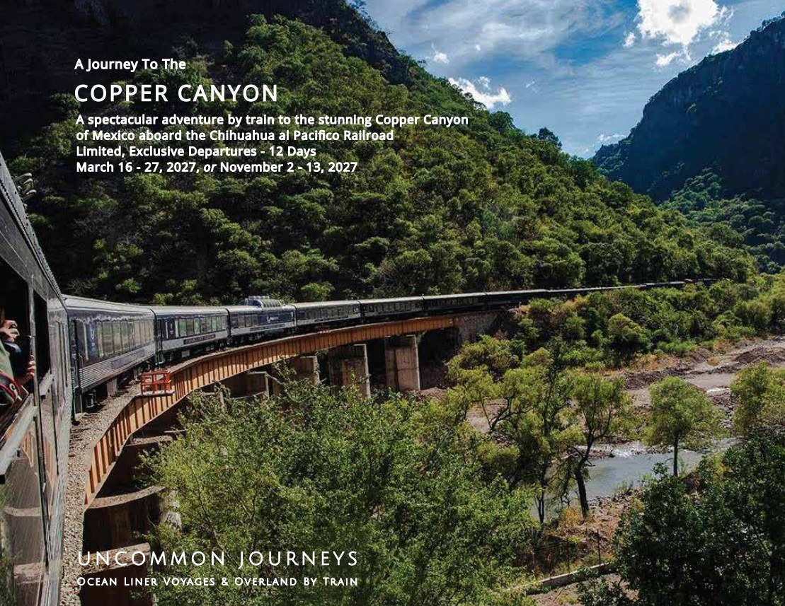 Journey to the Copper Canyon brochure cover