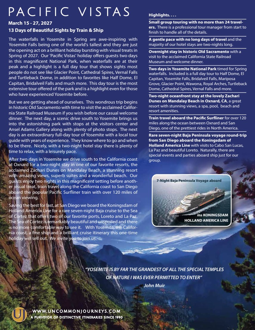 Pacific Vistas brochure cover