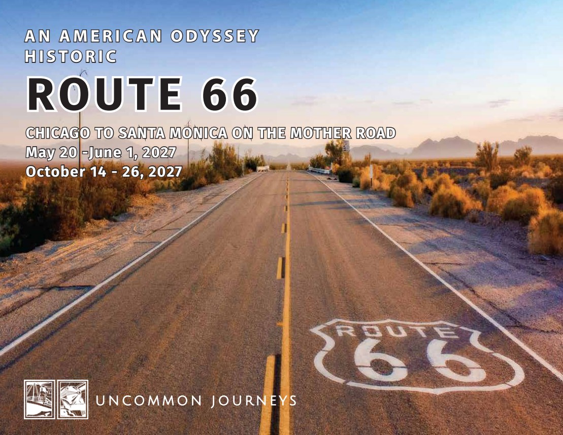 An American Journey: Route 66 original brochure cover