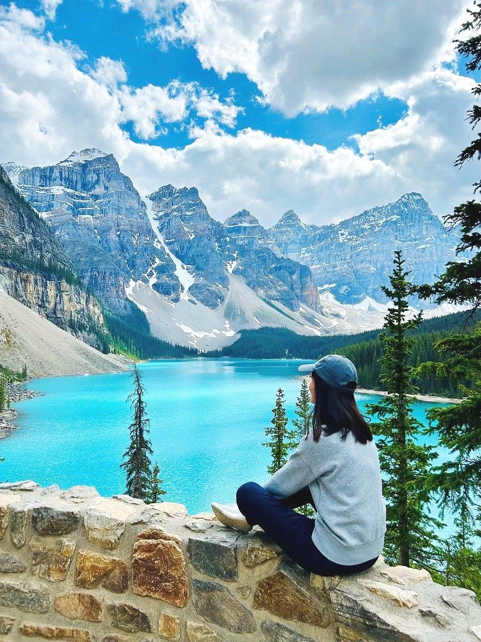 Views along Springtime in the Canadian Rockies